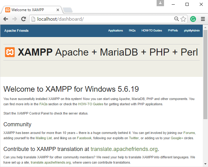 Cara Menjalankan XAMPP di Windows - Tes PHP di Localhost
