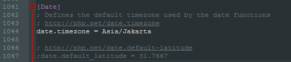 Timezone Asia-Jakarta Pada PHP